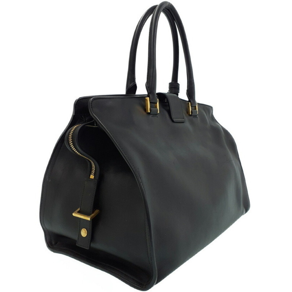 SAINT LAURENT PARIS Monogram Cabas 2way Leather HandBag - Picture 2 of 9